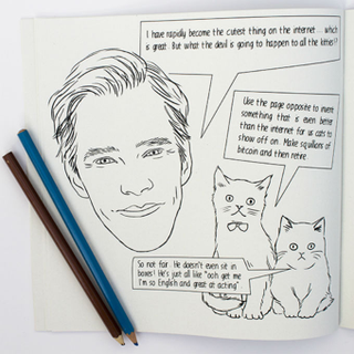Illustration for article titled Ryan Gosling, Benedict Cumberbatch Coloring Books Are Must-Haves